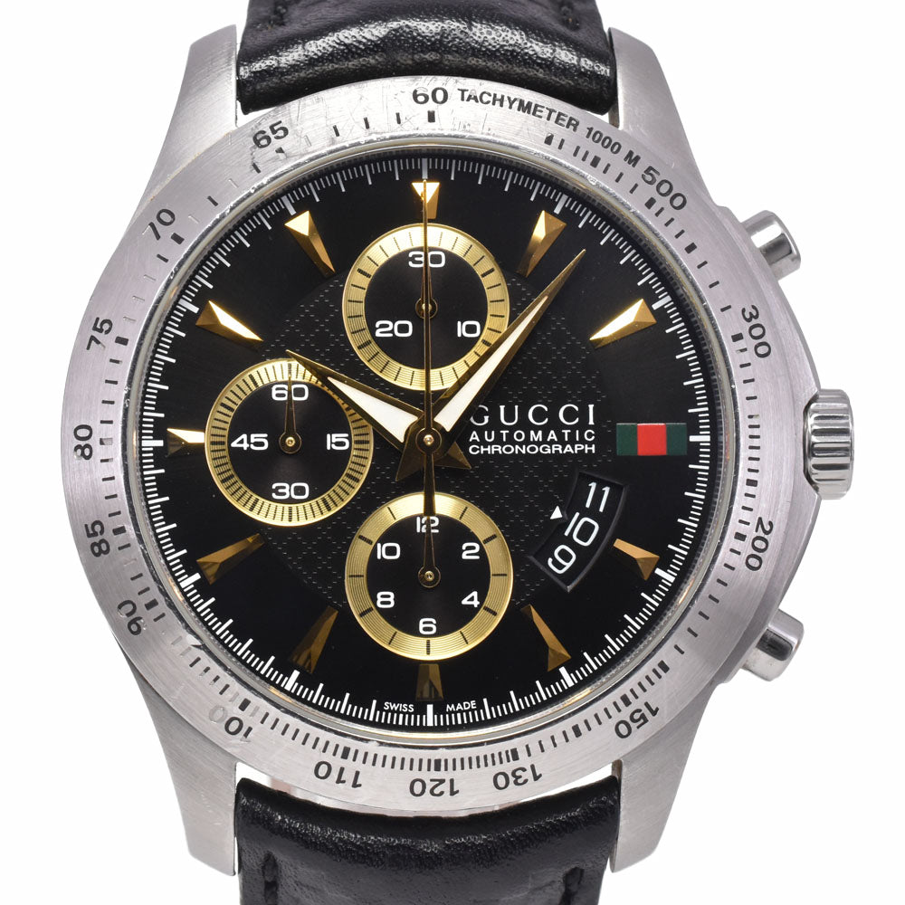 GUCCI G timeless 126.2 Chronograph Date black Dial Automatic Men's
 Watch I#146652