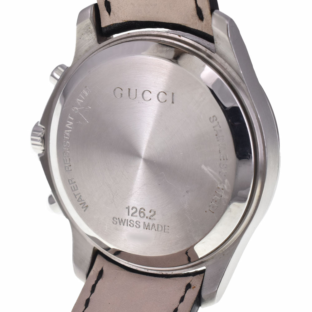 GUCCI G timeless 126.2 Chronograph Date black Dial Automatic Men's
 Watch I#146652