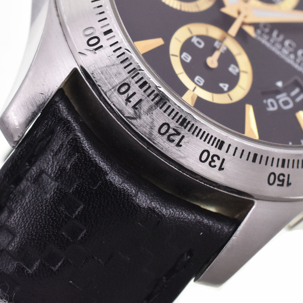 GUCCI G timeless 126.2 Chronograph Date black Dial Automatic Men's
 Watch I#146652