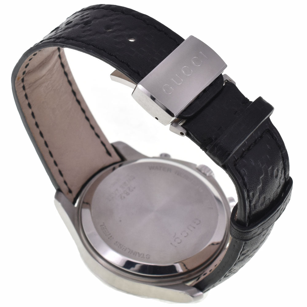 GUCCI G timeless 126.2 Chronograph Date black Dial Automatic Men's
 Watch I#146652