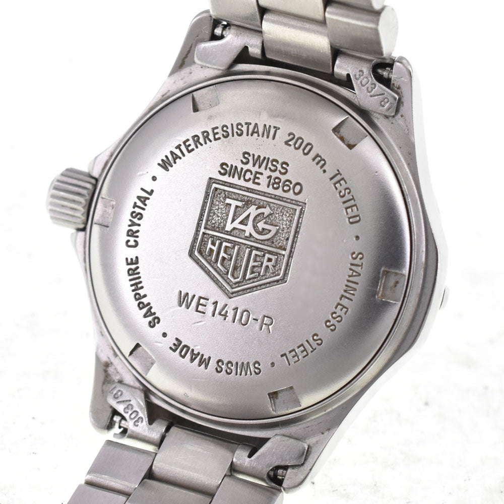 TAG HEUER professional WE1410-R Date black Dial Quartz Ladies
 Watch A#146657