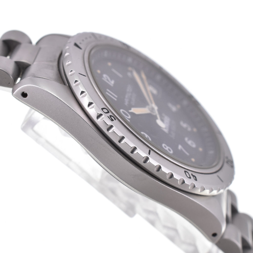 with paper HAMILTON khaki 9745B Date black Dial Quartz Men's
 Watch E#146658