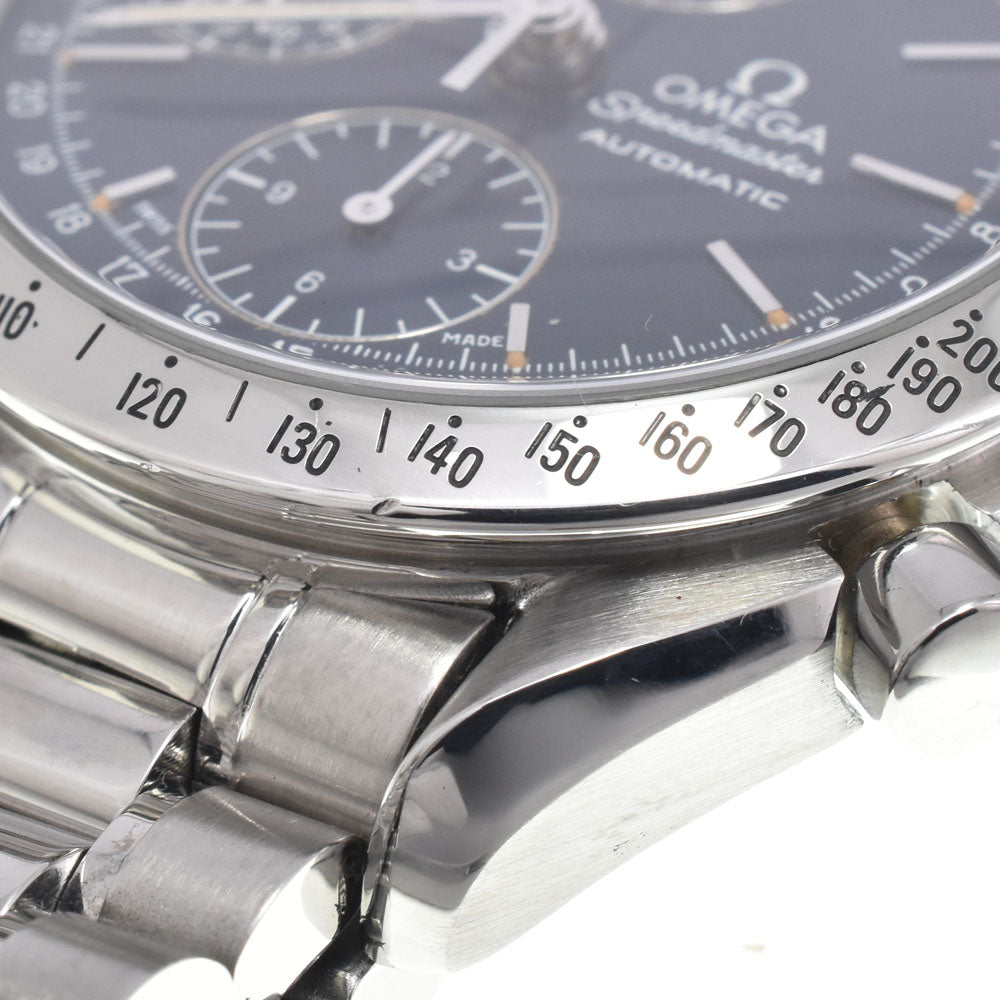 with paper OMEGA Speedmaster 3521.80 Chronograph Triple calendar blue Dial Automatic Men's
 Watch G#146664