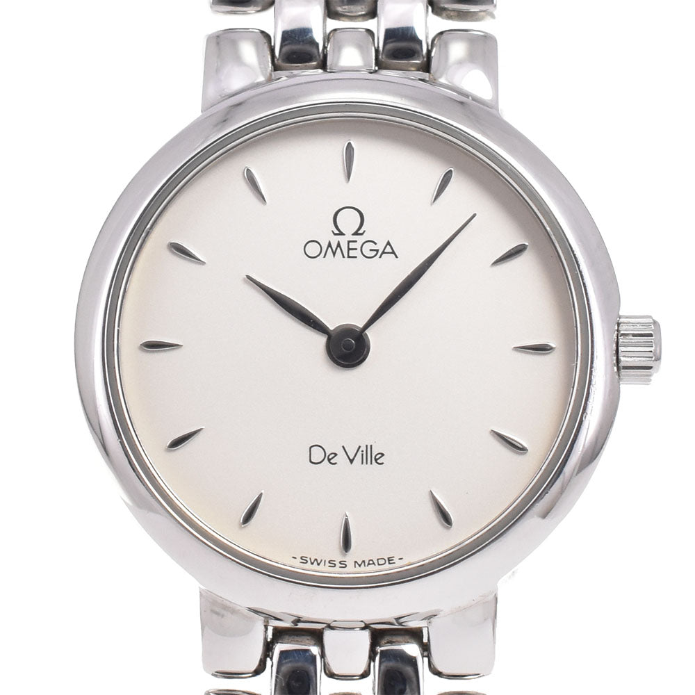 OMEGA De Ville 7560.31 Stainless Steel Silver Dial Quartz Ladies
 Watch E#146671