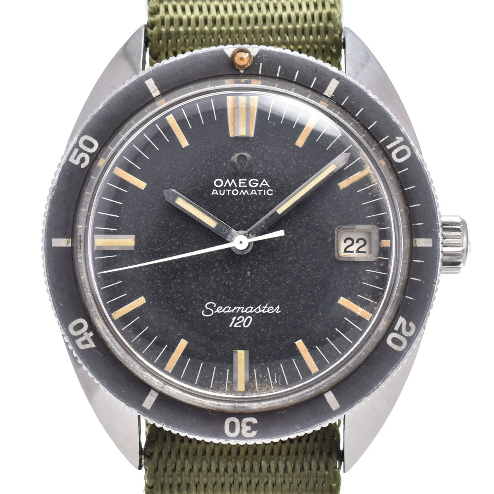 OMEGA Seamaster 120M 166.027 vintage Date black Dial Automatic Men's
 Watch O#146674