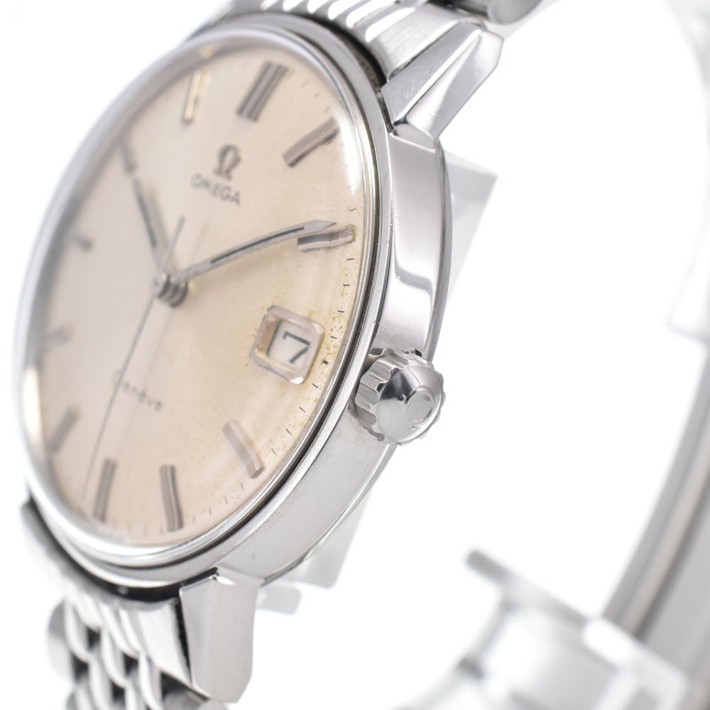OMEGA Geneva 136.011 vintage Cal.613 Silver Dial Hand Winding Men's
 Watch J#146682