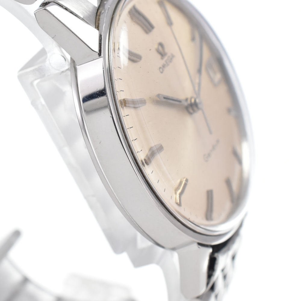 OMEGA Geneva 136.011 vintage Cal.613 Silver Dial Hand Winding Men's
 Watch J#146682