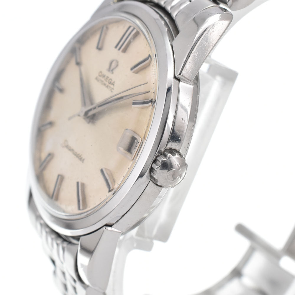 OMEGA Seamaster 166.009 vintage Cal.562 Date Silver Dial Automatic Men's
 Watch C#146684