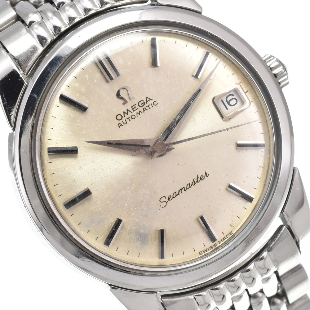 OMEGA Seamaster 166.009 vintage Cal.562 Date Silver Dial Automatic Men's
 Watch C#146684