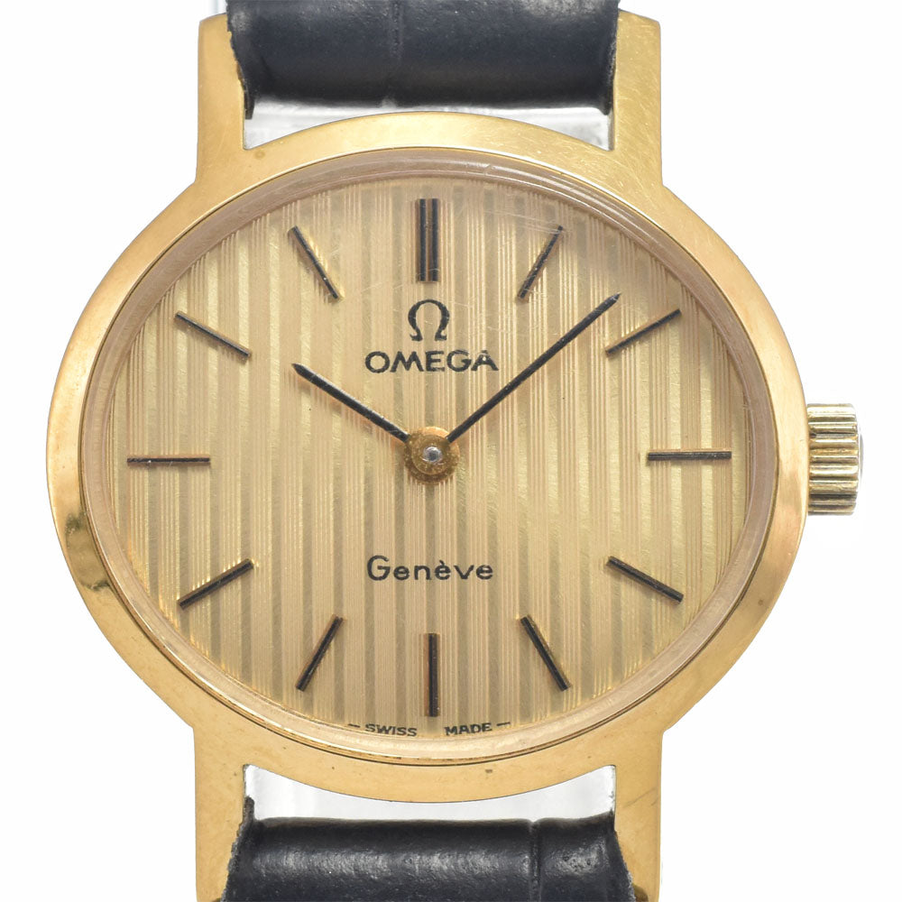 OMEGA Geneva 511.0412 vintage Cal.620 gold Dial Hand Winding Ladies
 Watch E#146688