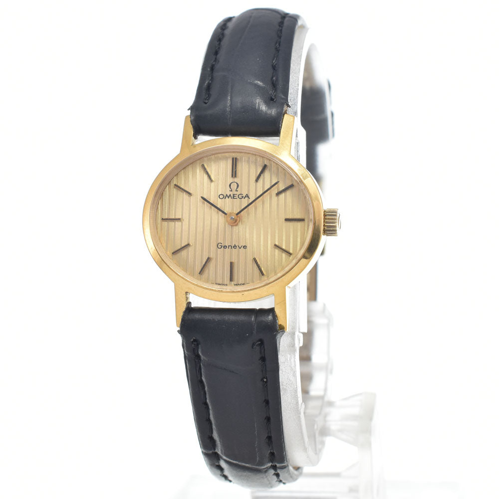 OMEGA Geneva 511.0412 vintage Cal.620 gold Dial Hand Winding Ladies
 Watch E#146688