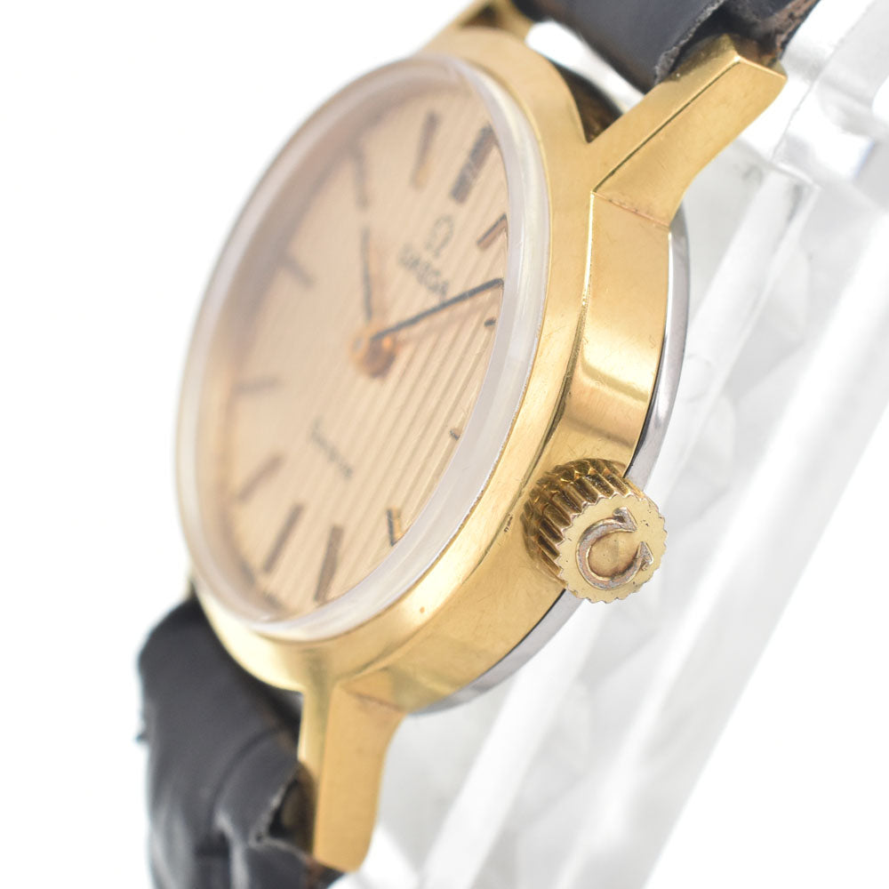 OMEGA Geneva 511.0412 vintage Cal.620 gold Dial Hand Winding Ladies
 Watch E#146688