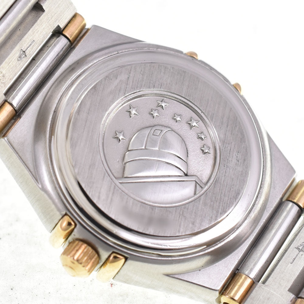 OMEGA Constellation Mini 1367.10 Bezel Diamond gold Dial Quartz Ladies
 Watch G#146690