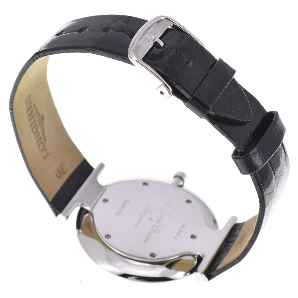 with paper LONGINES La Grande Classique de Longines L4.866.4.51.2 black Dial Quartz Men's
 Watch C#146992