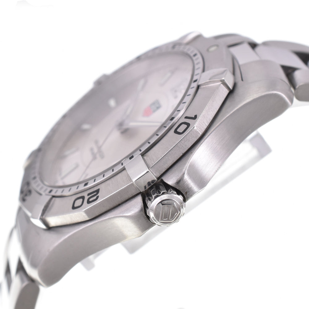 TAG HEUER Aqua Racer 300m WAF1112 Date Silver Dial Quartz Men's
 Watch G#146696