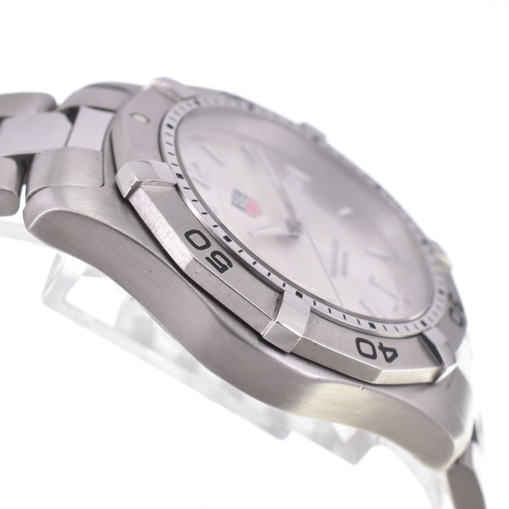 TAG HEUER Aqua Racer 300m WAF1112 Date Silver Dial Quartz Men's
 Watch G#146696