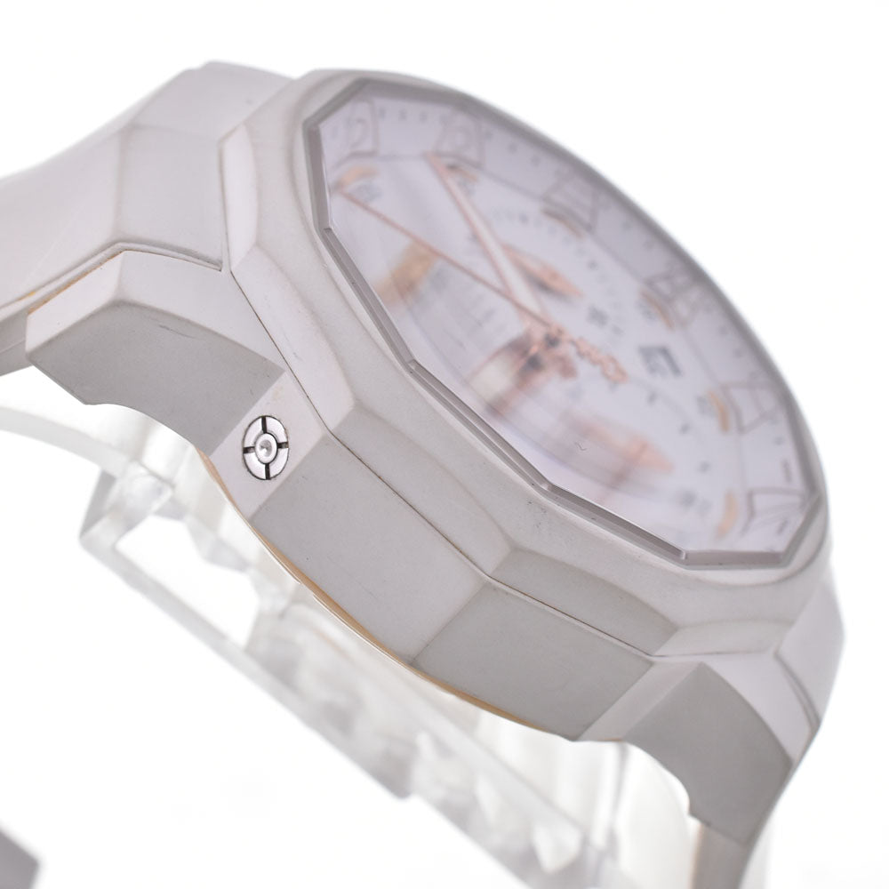 with paper CORUM Admiral's Cup Challenger 44 753.802.02/F379 AA21 white Dial Automatic Men's
 Watch A#146700