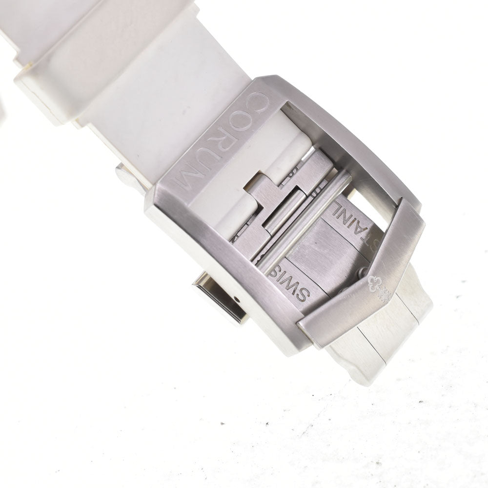 with paper CORUM Admiral's Cup Challenger 44 753.802.02/F379 AA21 white Dial Automatic Men's
 Watch A#146700
