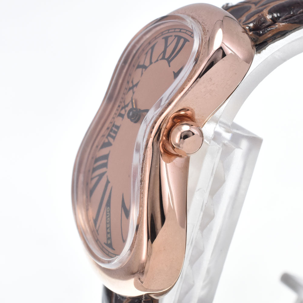 Salvador Dali soft watch 92010 One piece case Rose gold Dial Quartz Ladies
 Watch N#146701