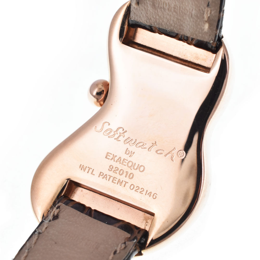 Salvador Dali soft watch 92010 One piece case Rose gold Dial Quartz Ladies
 Watch N#146701