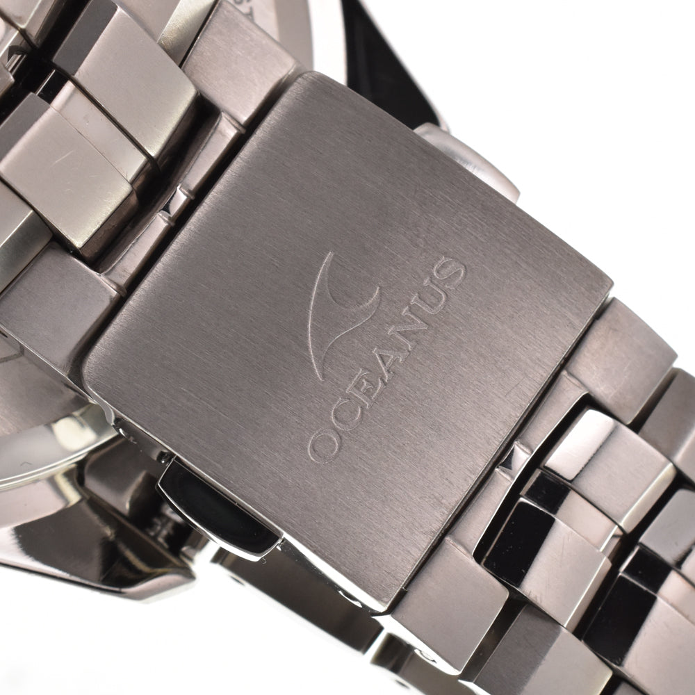 CASIO Oceanus Manta OCW-S3400E-7AJF Silver Dial Radio Sync Solar Men's
 Watch A#146712