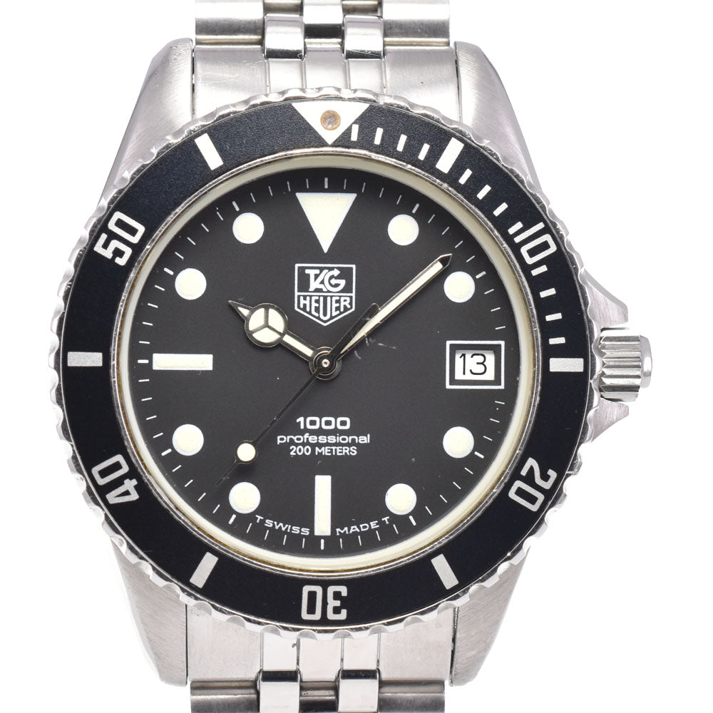 TAG HEUER Professional 200 m 980.013B black Dial Quartz Men's
 Watch C#146714