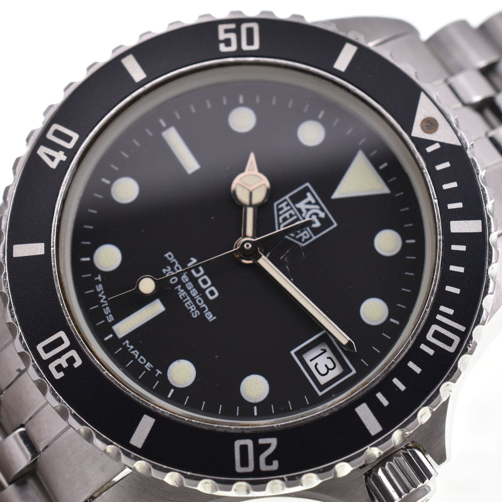 TAG HEUER Professional 200 m 980.013B black Dial Quartz Men's
 Watch C#146714
