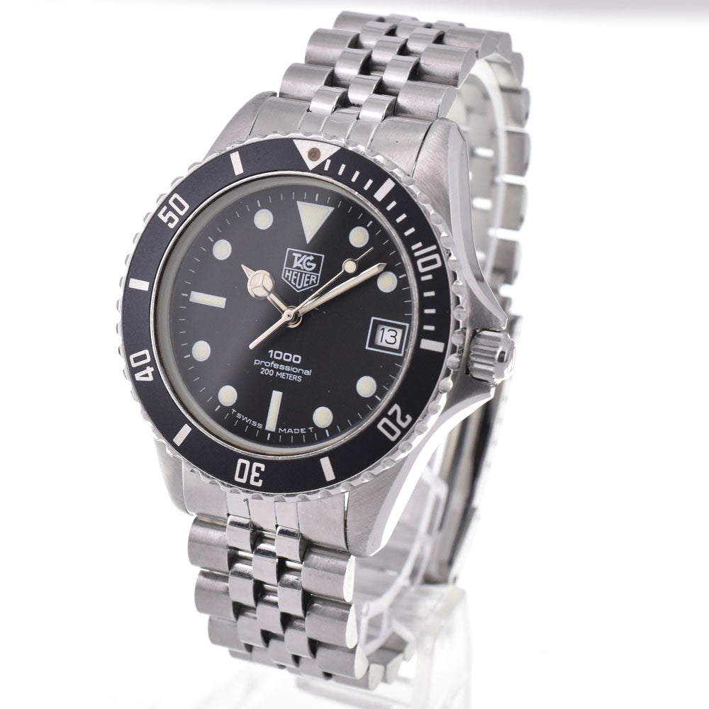 TAG HEUER Professional 200 m 980.013B black Dial Quartz Men's
 Watch C#146714