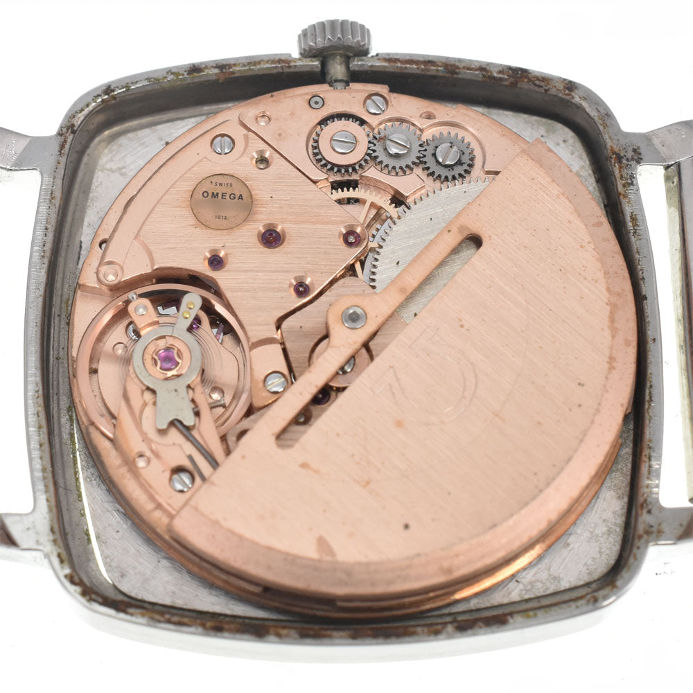 OMEGA Geneva ST162.0060 vintage Cal.1012 Silver Dial Automatic Men's
 Watch D#146722