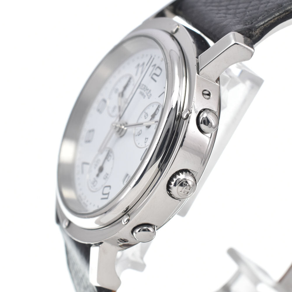 HERMES Clipper CL1.910 Chronograph white Dial Quartz Men's
 Watch J#146724