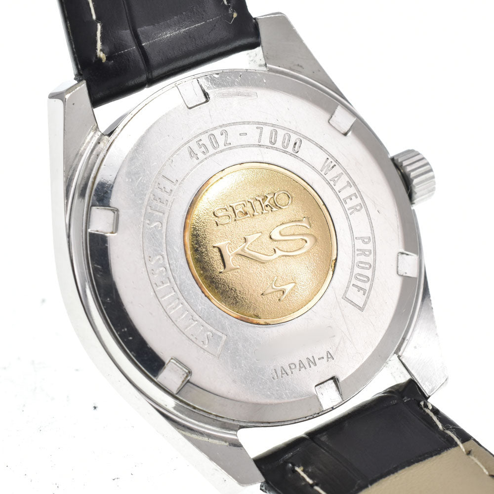 SEIKO King Seiko 4502-7000 HI-BEAT Silver Dial Hand Winding Men's
 Watch C#146729