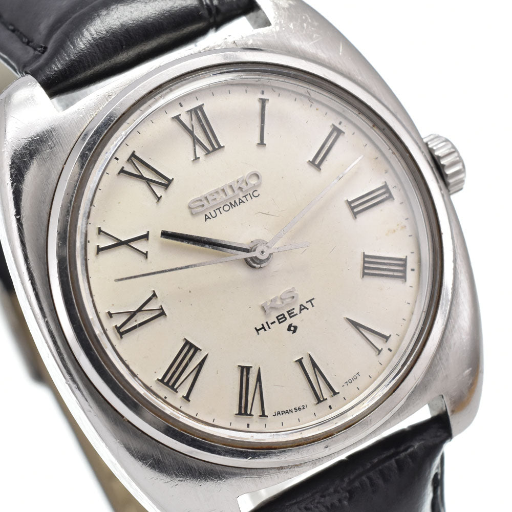 SEIKO King Seiko 5621-7000 vintage Medallion High Beat Silver Dial Automatic Men's
 Watch C#146736