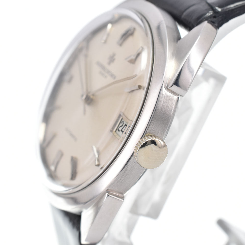 VACHERON CONSTANTIN 6694 Cal.1072 K18WG Date Silver Dial Automatic Men's
 Watch D#146745