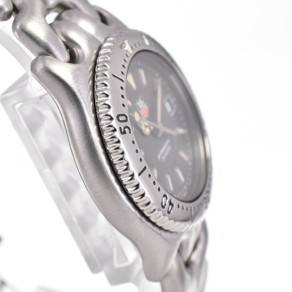 TAG HEUER S/el WG1313-0 Date gray Dial Quartz Ladies
 Watch G#146752