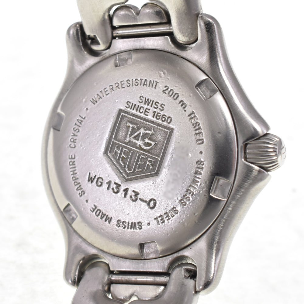 TAG HEUER S/el WG1313-0 Date gray Dial Quartz Ladies
 Watch G#146752