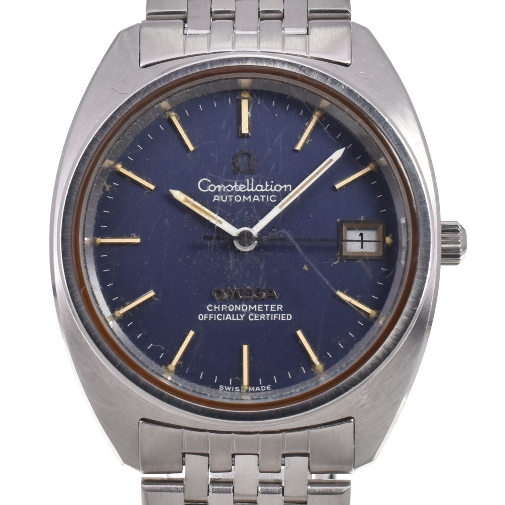OMEGA Constellation 168.0056 vintage Cal.1011 blue Dial Automatic Men's
 Watch J#146757
