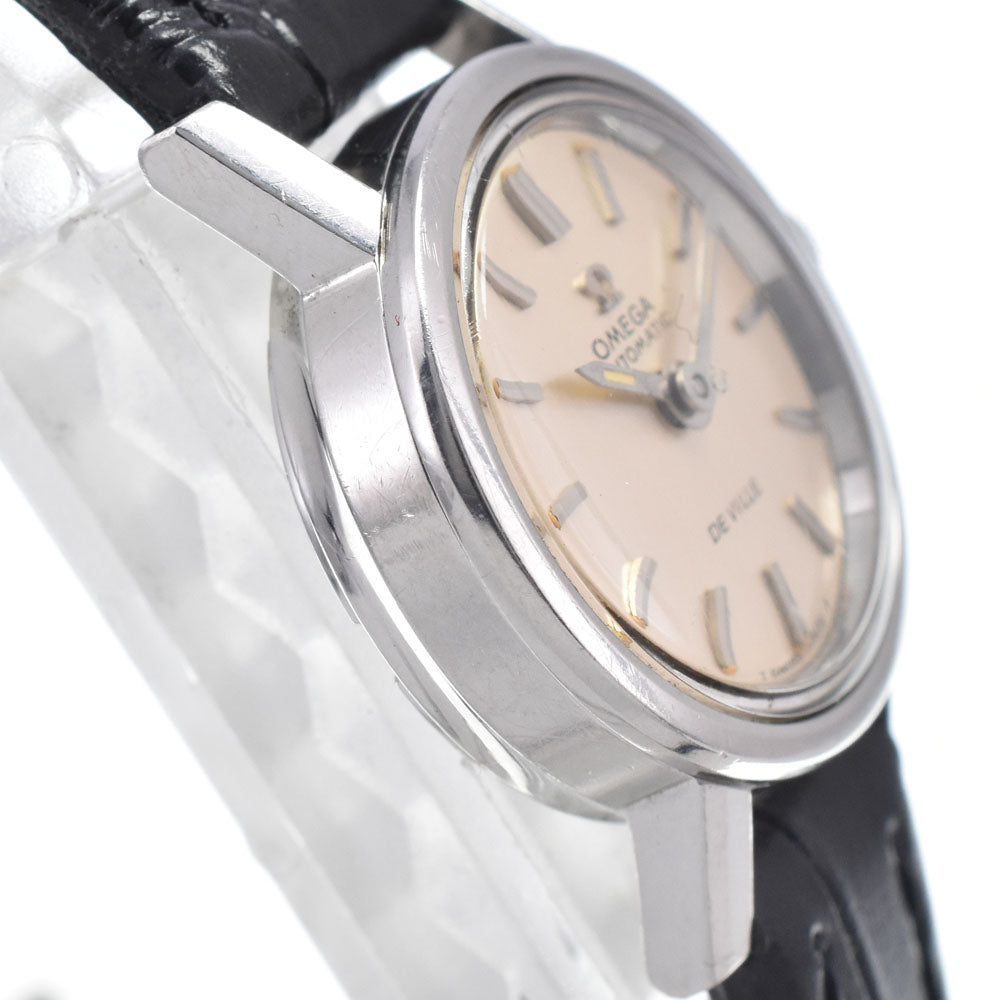 OMEGA De Ville Ladymatic 555.003 vintage Cal.661 Silver Dial Automatic Ladies
 Watch K#146758