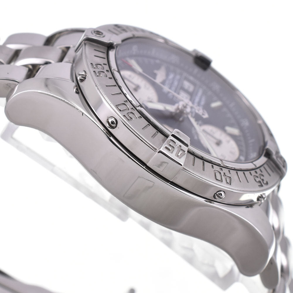 with paper BREITLING Super Ocean A13340 Blue / White Dial Automatic Men's
 Watch C#146759
