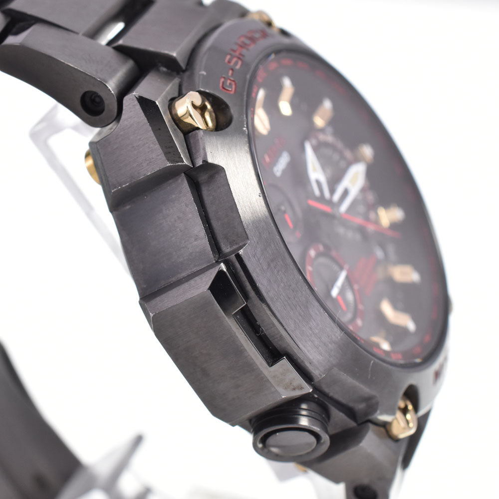 with paper CASIO MR-G MRG-G1000B-1A4JR Red armor gray Dial GPS Solar Men's
 Watch B#146760