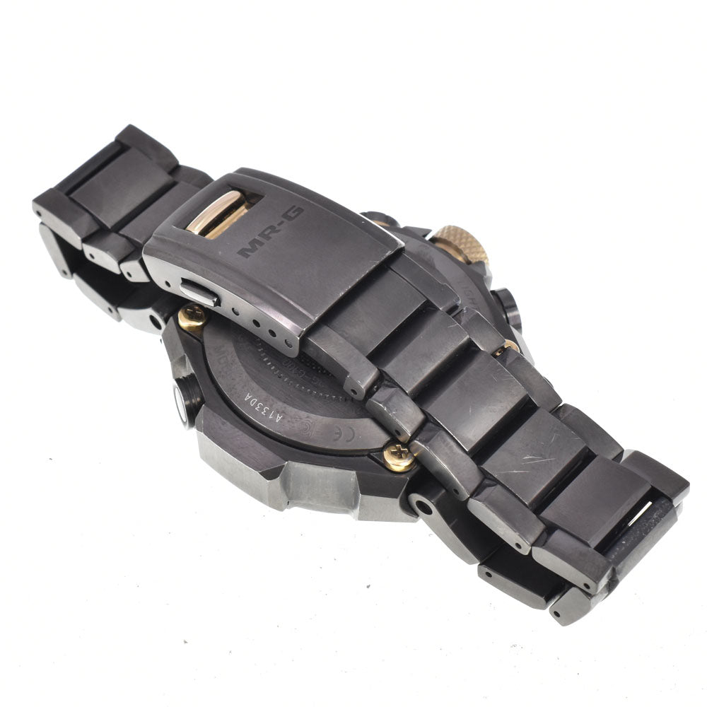 with paper CASIO MR-G MRG-G1000B-1A4JR Red armor gray Dial GPS Solar Men's
 Watch B#146760