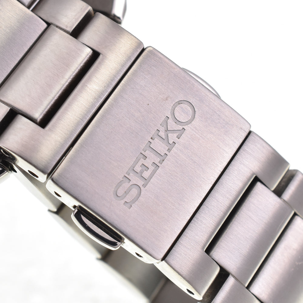 with paper SEIKO Brights 8B82-0AL0 Chronograph blue Dial Radio Sync Solar Men's
 Watch G#146761