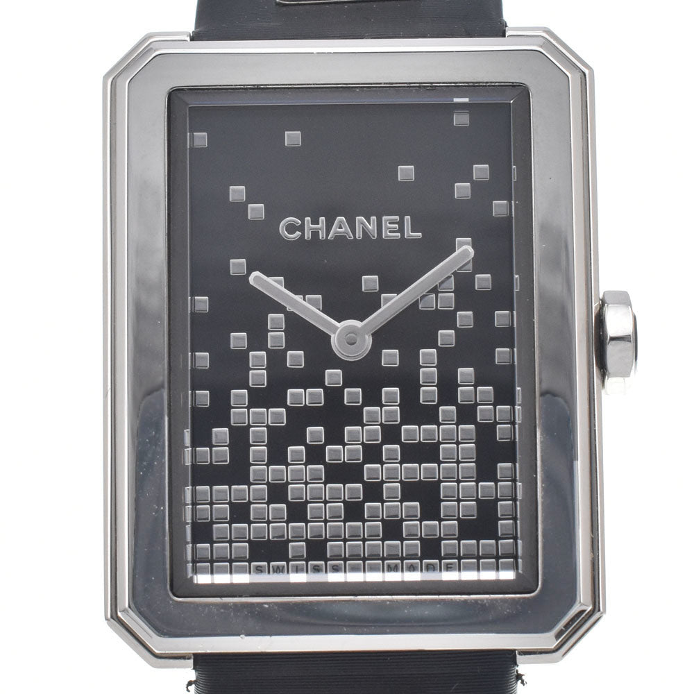 with paper CHANEL Boyfriend Wanted H7470 Black / Silver Dial Quartz Ladies
 Watch D#146767