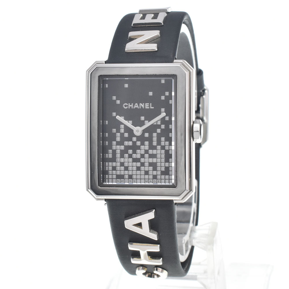 with paper CHANEL Boyfriend Wanted H7470 Black / Silver Dial Quartz Ladies
 Watch D#146767