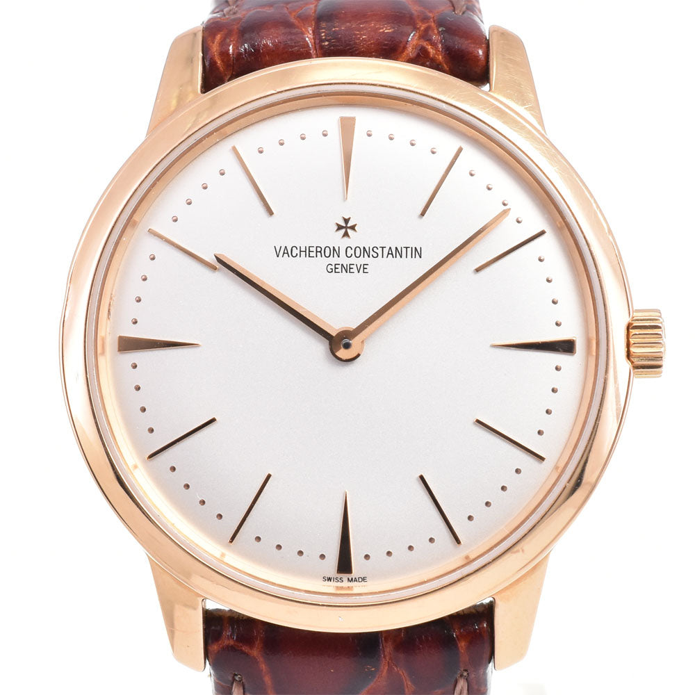 VACHERON CONSTANTIN Patrimony 81530/000r-9682 K18PG Silver Dial Hand Winding Men's
 Watch E#146770