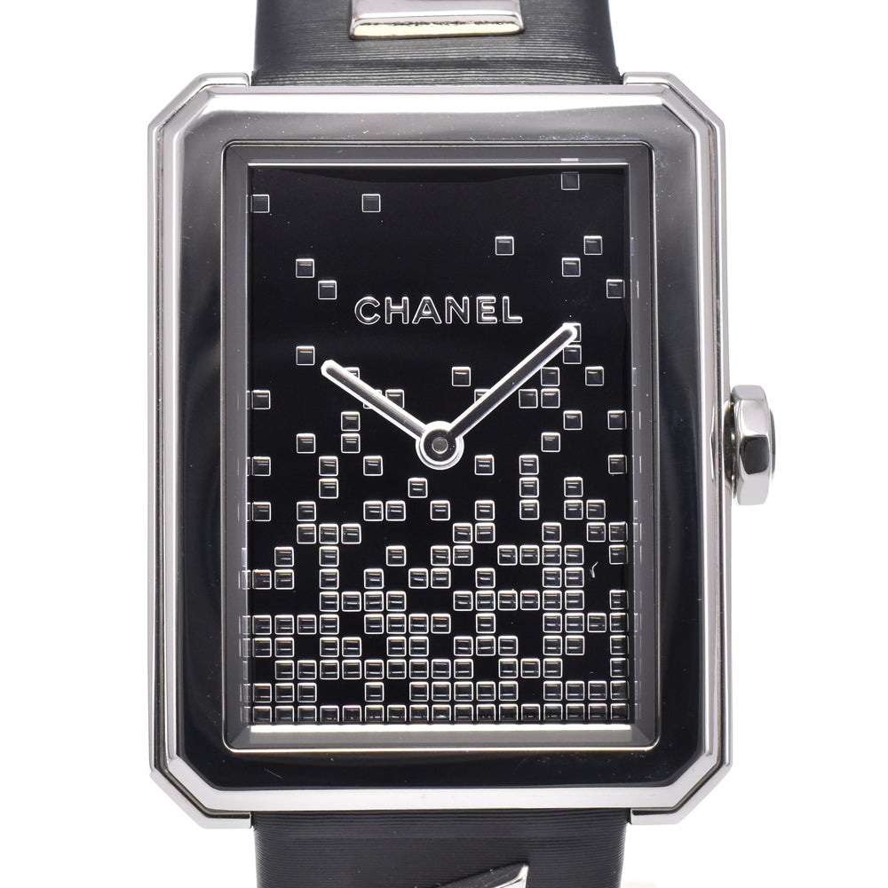 CHANEL Boyfriend Wanted H7470 Black / Silver Dial Quartz Ladies
 Watch D#146772