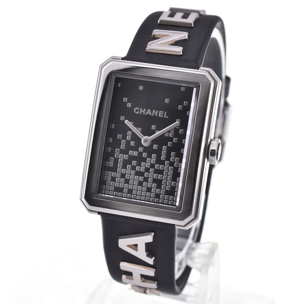 CHANEL Boyfriend Wanted H7470 Black / Silver Dial Quartz Ladies
 Watch D#146772