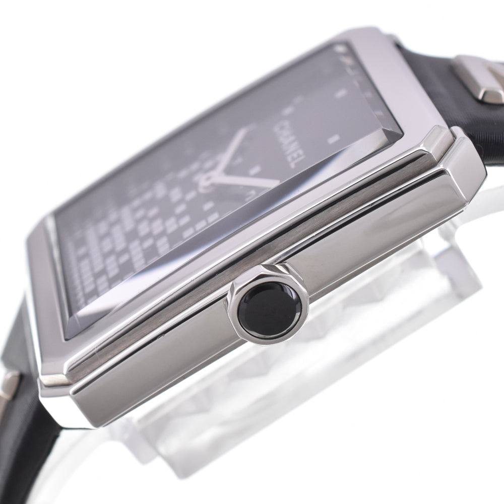 CHANEL Boyfriend Wanted H7470 Black / Silver Dial Quartz Ladies
 Watch D#146772