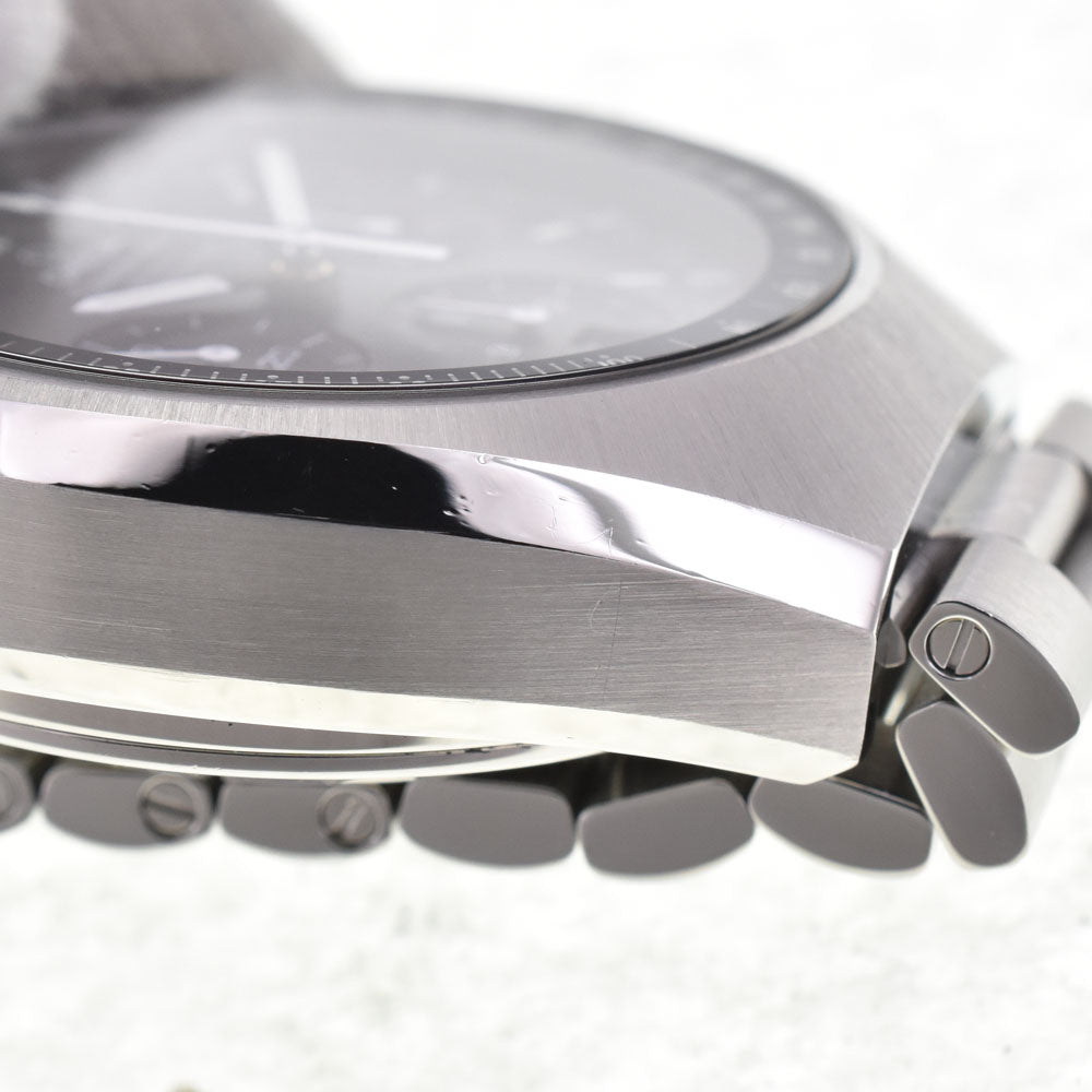 with paper OMEGA Speedmaster Mark II Co-Axial 327.10.43.50.01.001 Chronograph black Dial Automatic Men's
 Watch B#146775