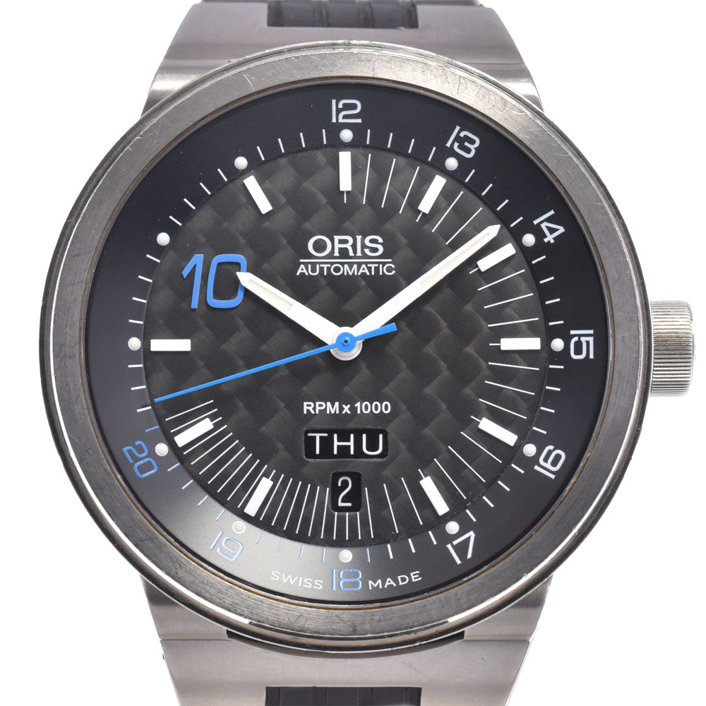 with paper ORIS Nico Rosberg 7586 Limited item black Dial Automatic Men's
 Watch J#146779