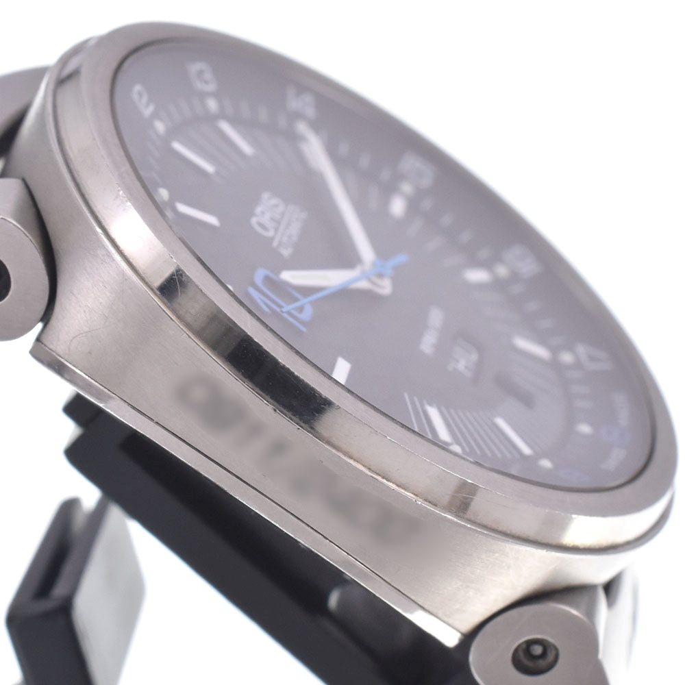 with paper ORIS Nico Rosberg 7586 Limited item black Dial Automatic Men's
 Watch J#146779